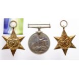 WW2 Royal Naval casualty group with 1939-45 Star, Atlantic Star, War medal with a good selection