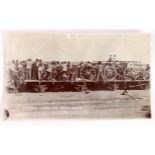 Boer War interest - photo 'Eenige Gebuite Kanonnen' 'Sannas Post Guns'. (approx 5"x3" inches)