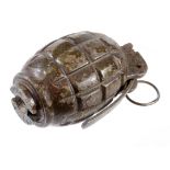 WW2 Mills No.36 hand grenade converted to a table lighter.