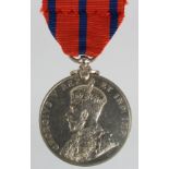 Coronation medal 1911, County & Borough Police Issue to, William Whittingham. Chief Inspr. Bm.