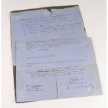 William A K Nicholson witness document for Trial of Sikiti for Murder 13th June 1898