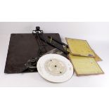 RAF Navigation Instruments including - Chartboard Type D Series No 859/42 Ref No 68/163, A/M