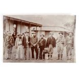 Boer War interest - photo 'De Wet & Staff'. (approx 6.5"x4" inches)