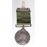 Volunteer Force LS Medal QV, unnamed as issued.