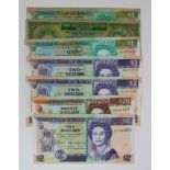 Belize (7), a small collection comprising 20 Dollars dated 2012, 2 Dollars (3) dated 1990, 1991 &
