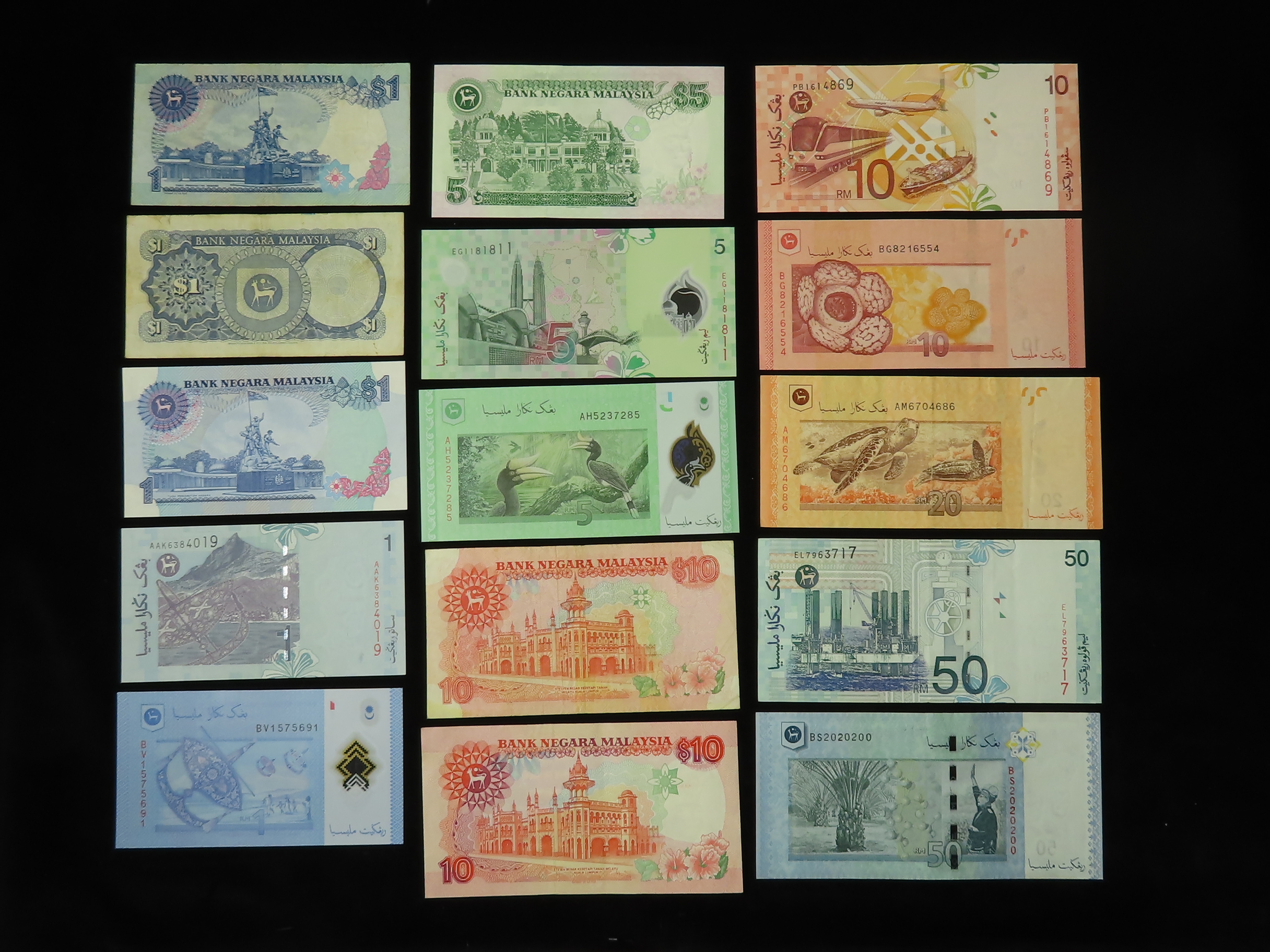 Malaysia (21), a nice collection comprising 100 Ringgit (4), 50 Ringgit (4), 20 Ringgit (1), 10 - Image 3 of 5