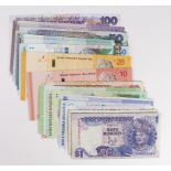Malaysia (21), a nice collection comprising 100 Ringgit (4), 50 Ringgit (4), 20 Ringgit (1), 10