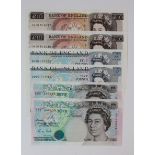 Gill (6), a superb collection of Uncirculated pairs, 10 Pounds issued 1988 serial JN15 513037 & JN15