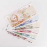 Transnistria (6), 200 Rublei dated 2004, 50 Rublei, 25 Rublei, 10 Rublei, 5 Rublei & 1 Ruble dated