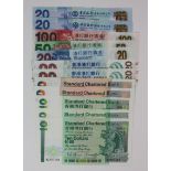 Hong Kong (12), Standard Chartered Bank 100 Dollars dated 2013, 50 Dollars & 20 Dollars dated