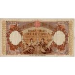 Italy Banca D'Italia 10,000 Lire dated 24th March 1955, serial N838 7349, signed Menichella &
