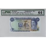 Bermuda 1 Dollar dated 1st January 1988, rare 'Z/1' REPLACEMENT note, serial Z/1 161039 (TBB B201hr,