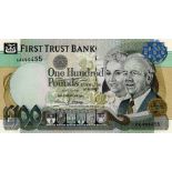 Northern Ireland, First Trust Bank 100 Pounds dated 1st January 1998, signed D.J. Licence, serial