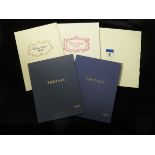 Portals Limited, manufacturers of Banknote and security paper, a collection of 5 Christmas calenders