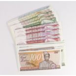 Zaire (50), a range of high grade notes mainly dated between 1991 and 1995 but also a small