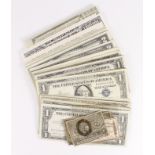 USA, America (67), a collection of 1 Dollar Silver Certificates (34) dated 1935 & 1957, 2 Dollars (