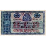 Scotland, British Linen Bank 1 Pound dated 10th December 1957, signed A. P. Anderson, serial G/3