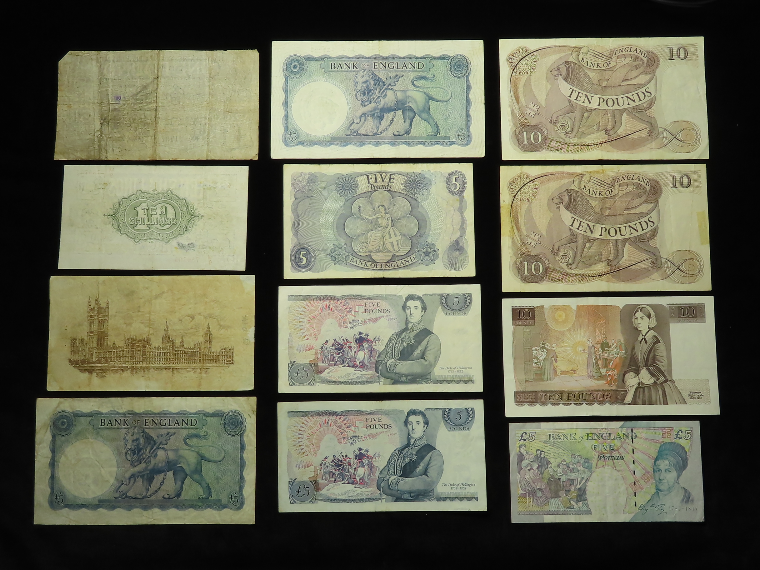 Bank of England & Treasury (52), a large collection including Beale White 5 Pounds, Bradbury 1 Pound - Image 3 of 9