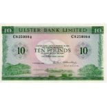 Northern Ireland, Ulster Bank Limited 10 Pounds dated 1st October 1983, signed Victor Chambers,