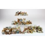 Wade. A collection of over 100 Wade animal Whimsies, circa 1950s & later