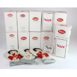 Wade. A collection of sixteen mostly boxed Wade Betty Boop figurines & plaques