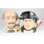 Royal Doulton. Two Royal Doulton Character jugs, comprising Napoleon & Josephine (Star-Crossed