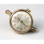 Ladies 9ct cased "Eterna-matic" wristwatch, hallmarked 1964. Working when catalogued