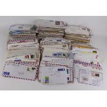 Accumulation of covers (carton no.4) Commonwealth and World (no GB) mainly commercial with many