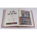 GB collection 1924-70 stamps presented in a Windsor album, GV to 10s, SW £1, 1958 Graphite set, 1959