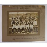 Cardiff & District League Representative Team 1926/27 photo taken at Ninian Park, formerly the