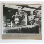 Cardiff City FA Cup Final 23/4/1927 v Arsenal 8"x6" original b&w press photo of Cardiff Capt