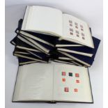 GB - an impressive an specialised decimal Machin study in 16x Devon Albums. unmounted mint and FU or