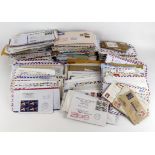 Accumulation of covers (carton no.2) Commonwealth and World (no GB) mainly commercial with many