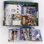 Ipswich Town FC home / away programmes, large crate full. (Heavy) Buyer collects