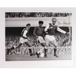 Football, George Best and Don Howe, 8 x 10" signed by both.