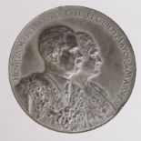 British Commemorative Medal, pewter d.51mm: Borouch of Preston, to Commemorate the Celebration of
