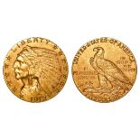 USA gold $5 Half Eagle 1912 nEF (by the 'Red Book')