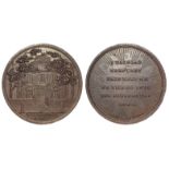 British Commemorative Medal, bronze d.30mm: Obv: 'MELBOURNE, 1815' beneath image of a meeting