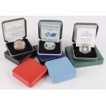 Royal Mint cased silver proof coins & sets (8): £2 1986, ditto BU issue, 1994 £2, 1994 £2