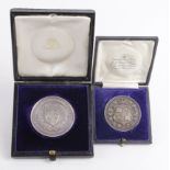 British School Medals (2): City of London School 'Edkins Memorial Prize for Mathematics' silver d.