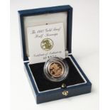 Half Sovereign 1997 Proof FDC boxed as issued