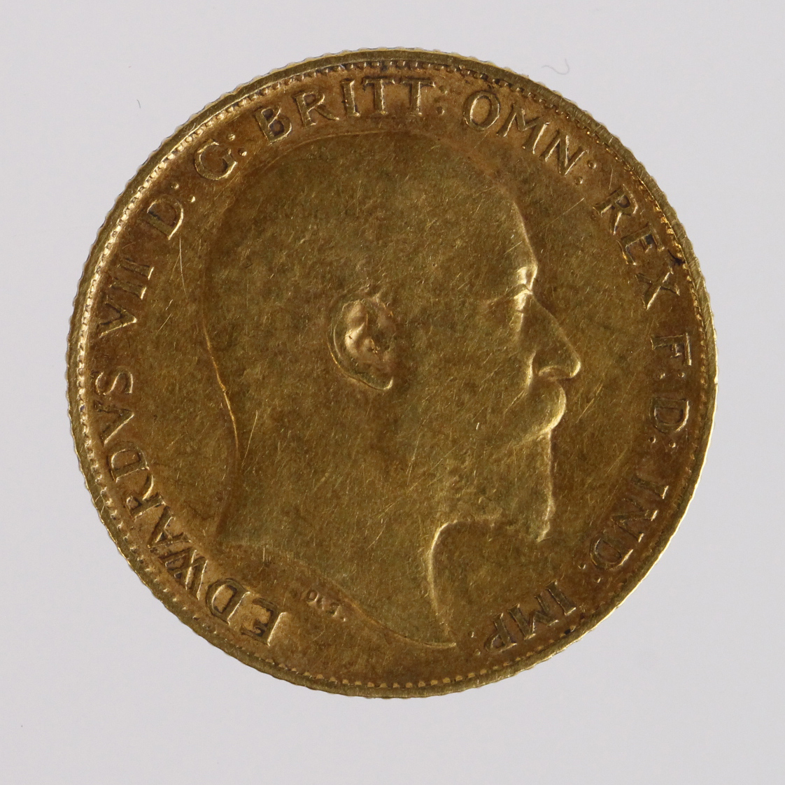 Half Sovereign 1908 nVF