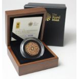 Fifty Pence 2011 "WWF" gold Proof aFDC boxed as issued