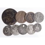 Italian States (9) 18thC including silver minors, mixed grade.