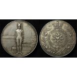 British Commemorative / Military Medal, silver d.38mm: The Worlingworth Volunteers 1798, issued by
