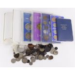 GB & World Coins including silver and a few sets.