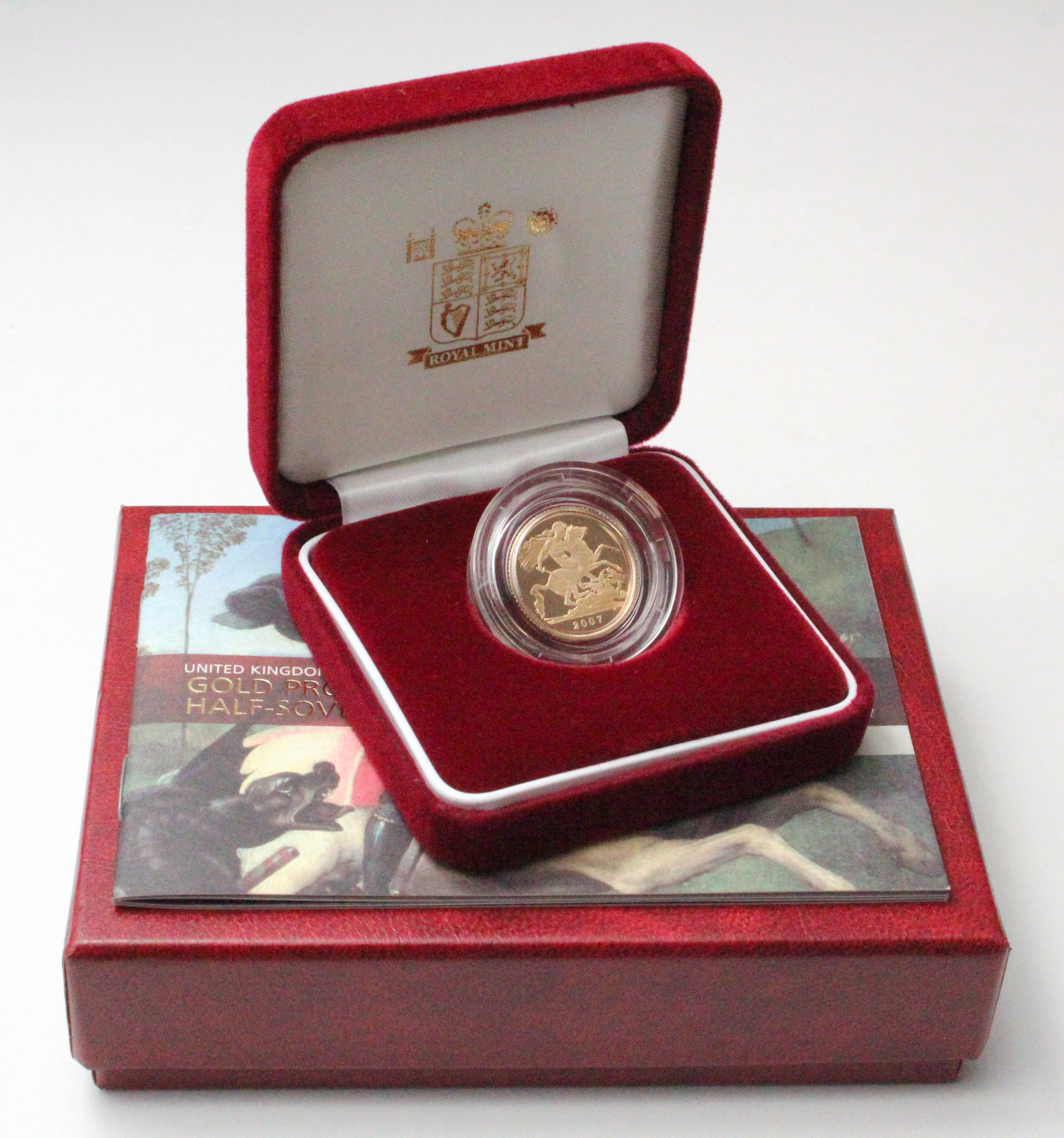 Half Sovereign 2007 Proof FDC boxed as issued