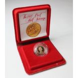 Half Sovereign 1980 Proof aFDC/FDC boxed as issued