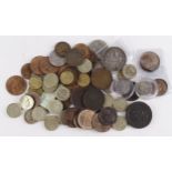 Assortent of mixed GB (George II - Elizabeth II) includes Pennies 1894 VF, 1901 Unc, Halfpennies