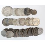 France (56) 19th-20thC assortment including approx. 6oz silver, mixed grade.